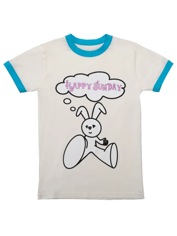 'Happy Sunday' T-shirt sold by Natasha Zinko
