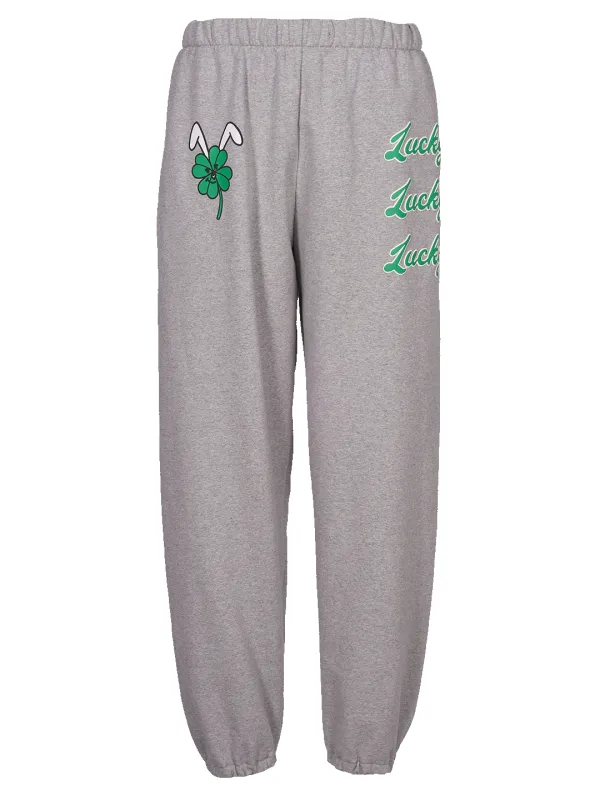 Lucky-print Jogging Pants sold by Natasha Zinko