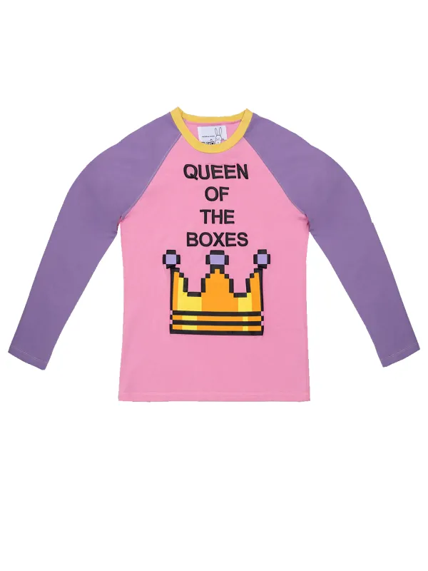 Longsleeve T-shirt 'Queen Of The Boxes' sold by Natasha Zinko