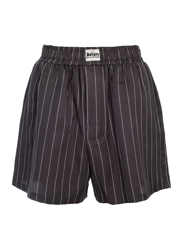 Pinstripe Boxer Shorts sold by Natasha Zinko
