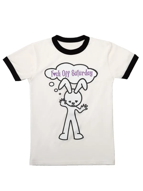 'F*ck Off Saturday' T-shirt sold by Natasha Zinko