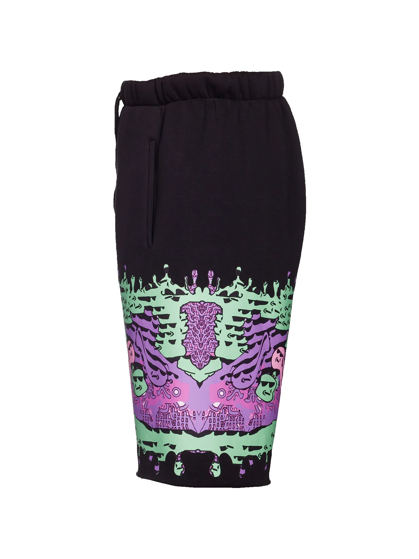 Graphic Print Shorts sold by Natasha Zinko product image thumbnail 2