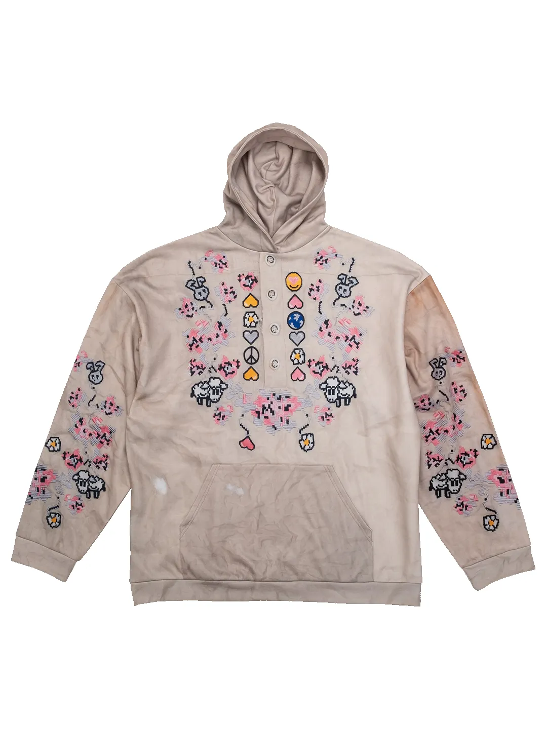 Embroidered Hoodie sold by Natasha Zinko