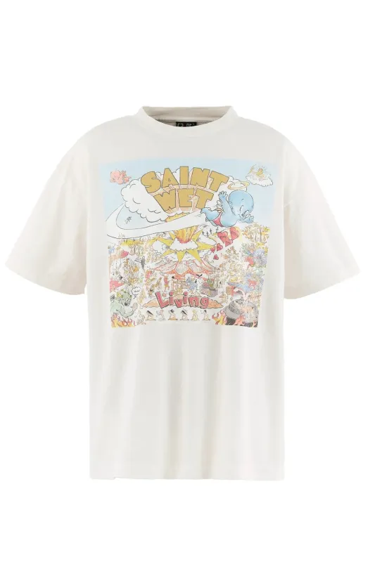 SAINT MXXXXXX SS T-SHIRT/SAINT WET made by Natasha Zinko