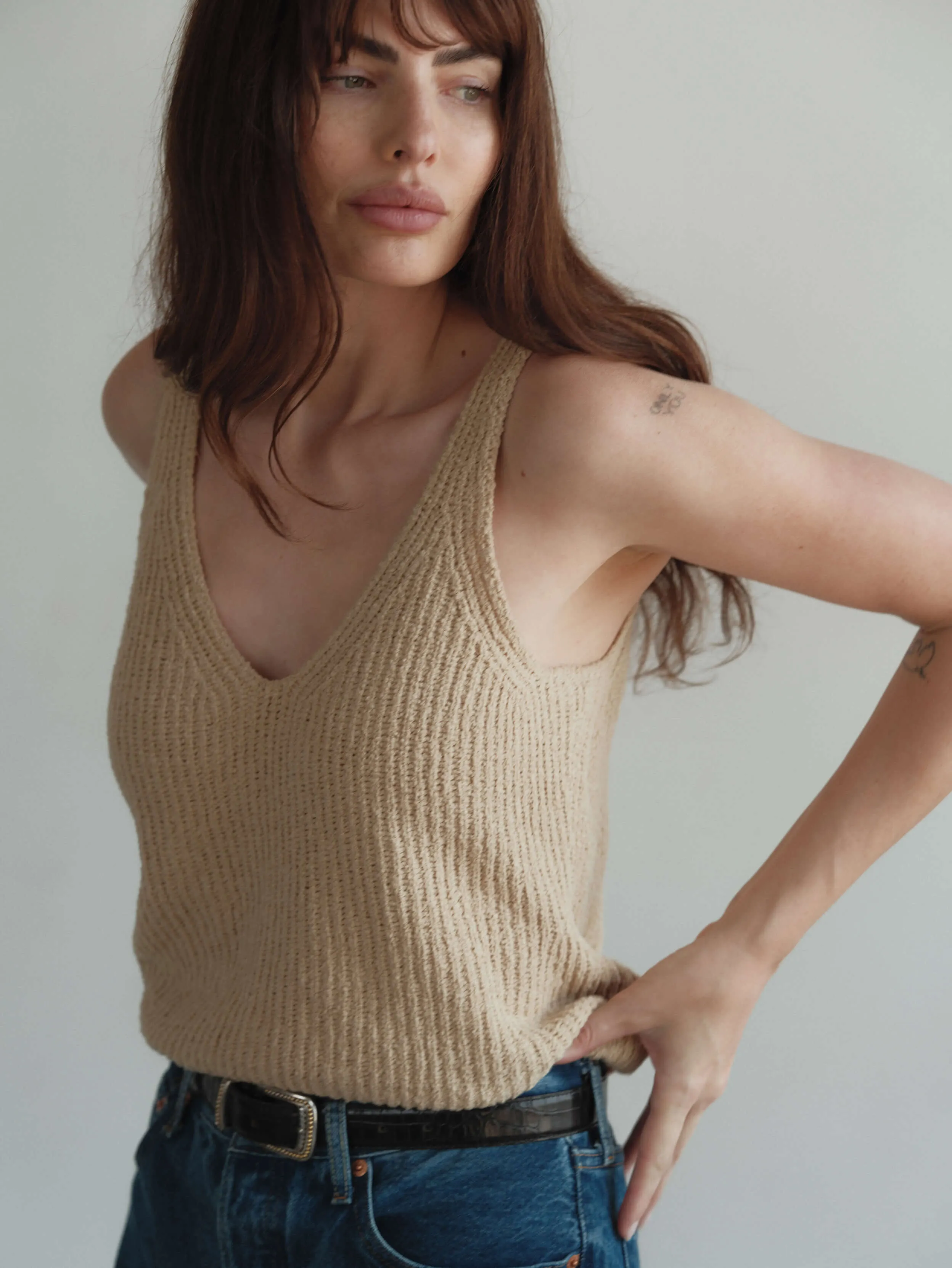 Cece Knit Tank sold by Nation LTD product image thumbnail 2