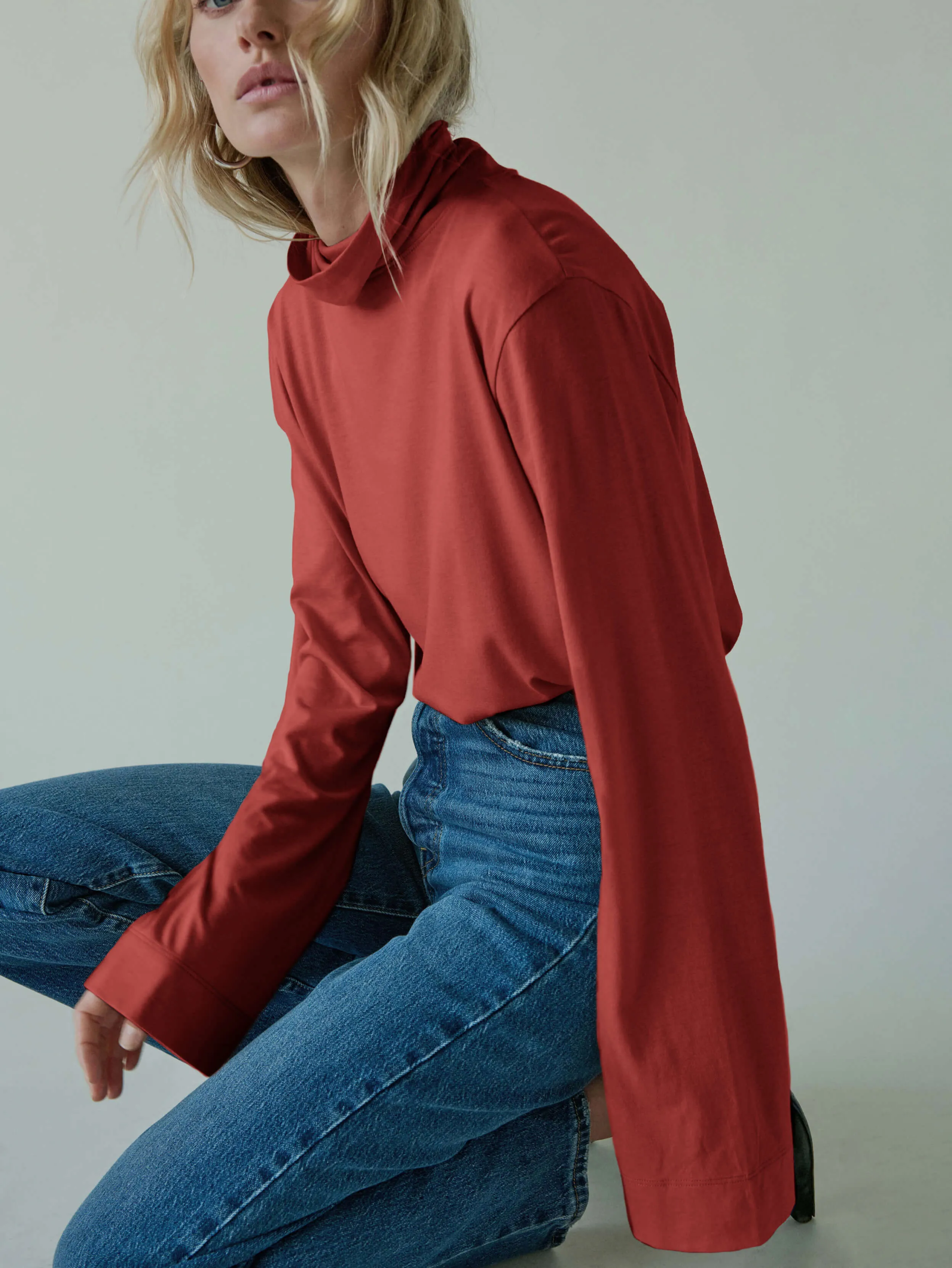 Neo Luxe Turtleneck sold by Nation LTD product image thumbnail 2