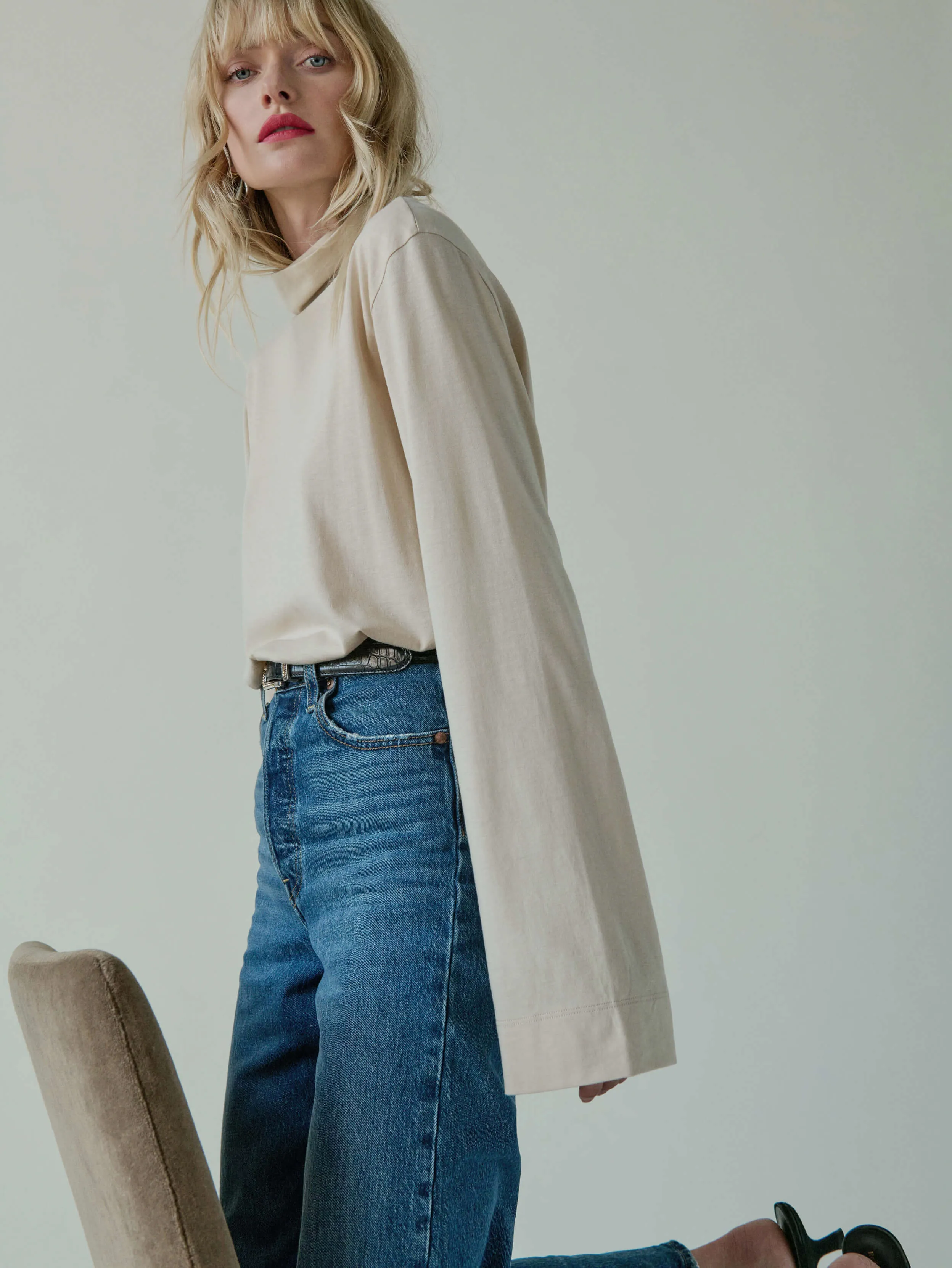 Neo Luxe Turtleneck sold by Nation LTD product image thumbnail 2