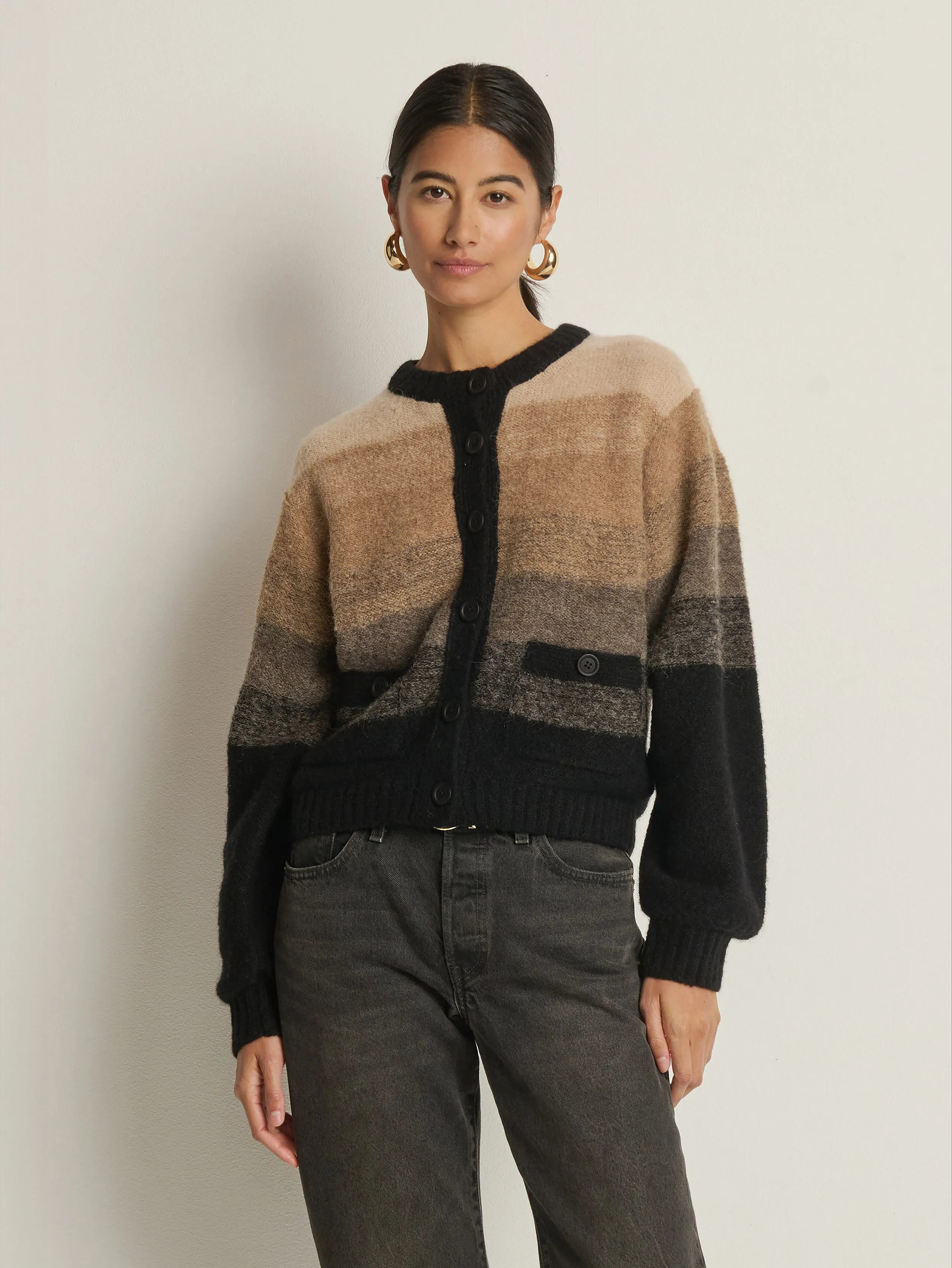 Tessa Ombre Cardigan sold by Nation LTD product image thumbnail 4
