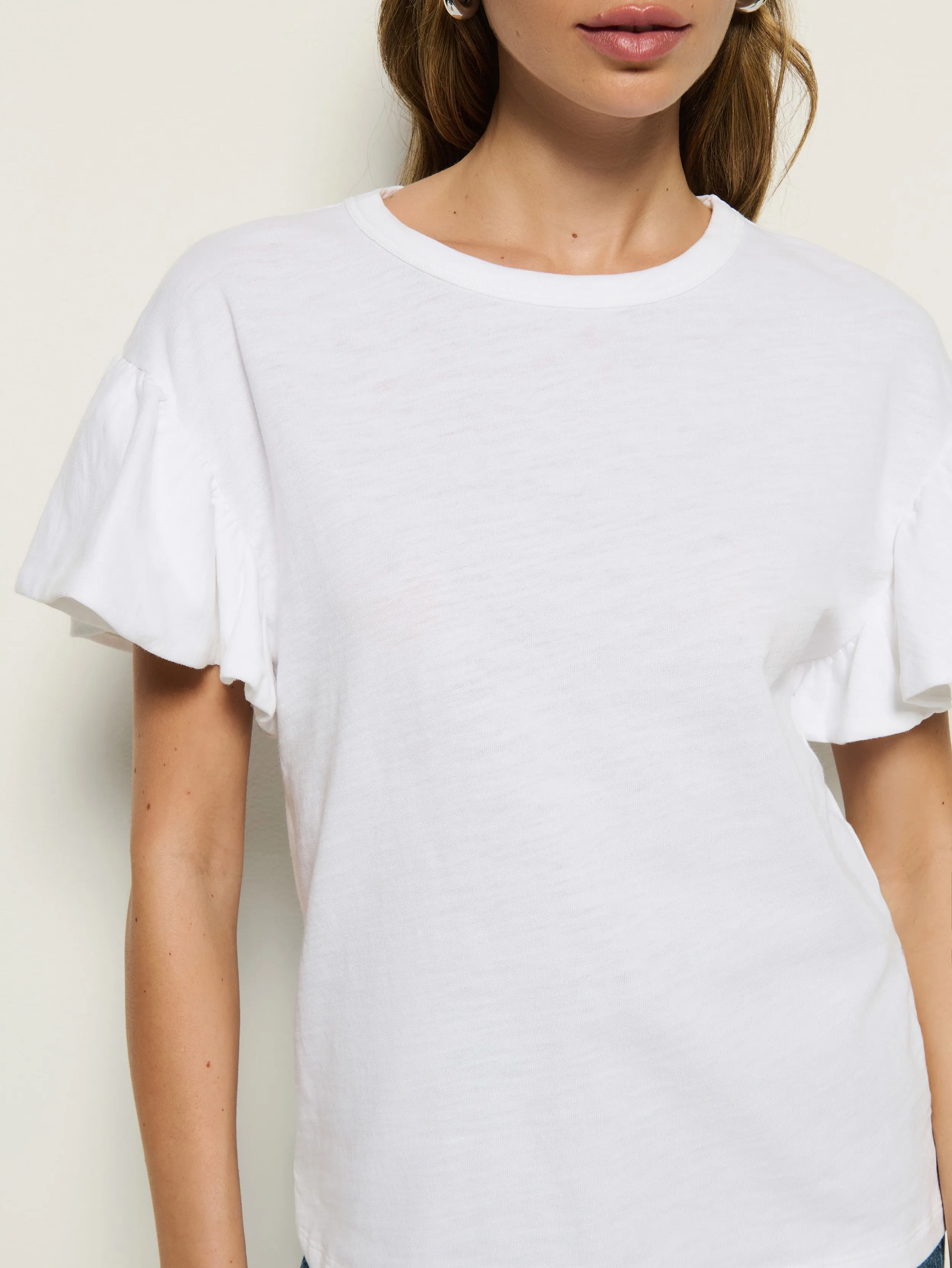 Camille Ruffle Tee sold by Nation LTD product image thumbnail 3