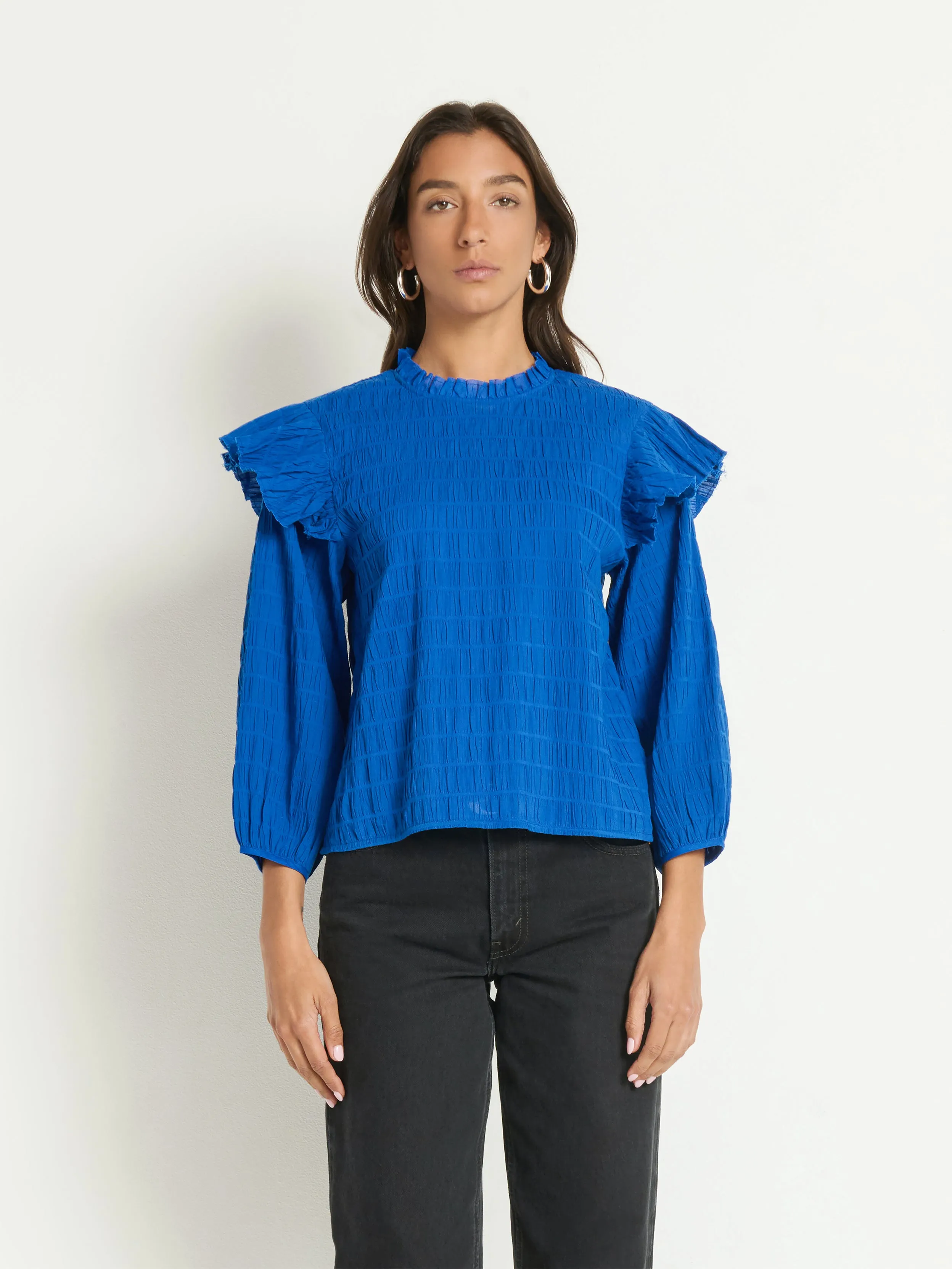 Aria Ruffle Top sold by Nation LTD product image thumbnail 5