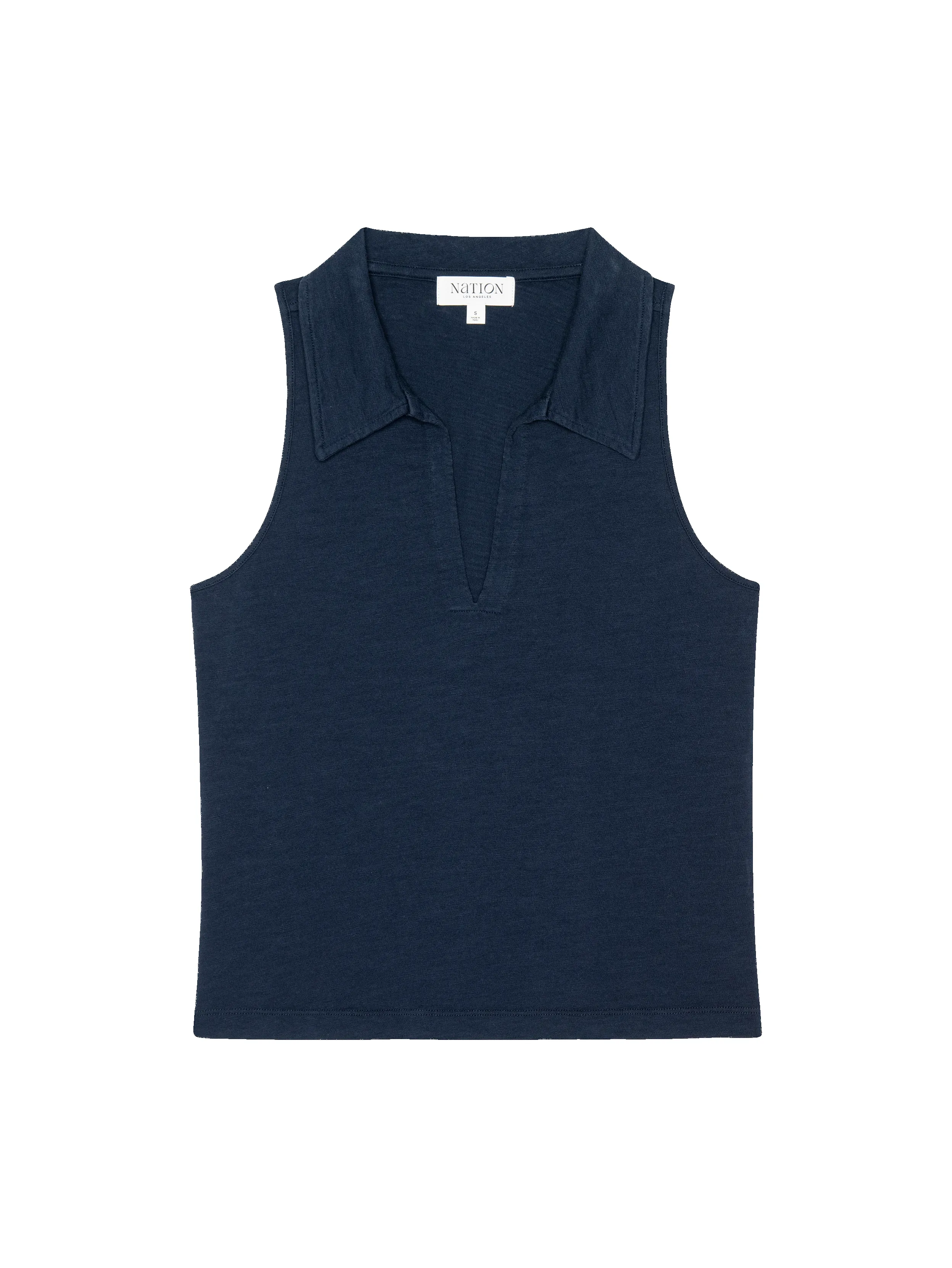 Roberta Collared Tank sold by Nation LTD product image thumbnail 3