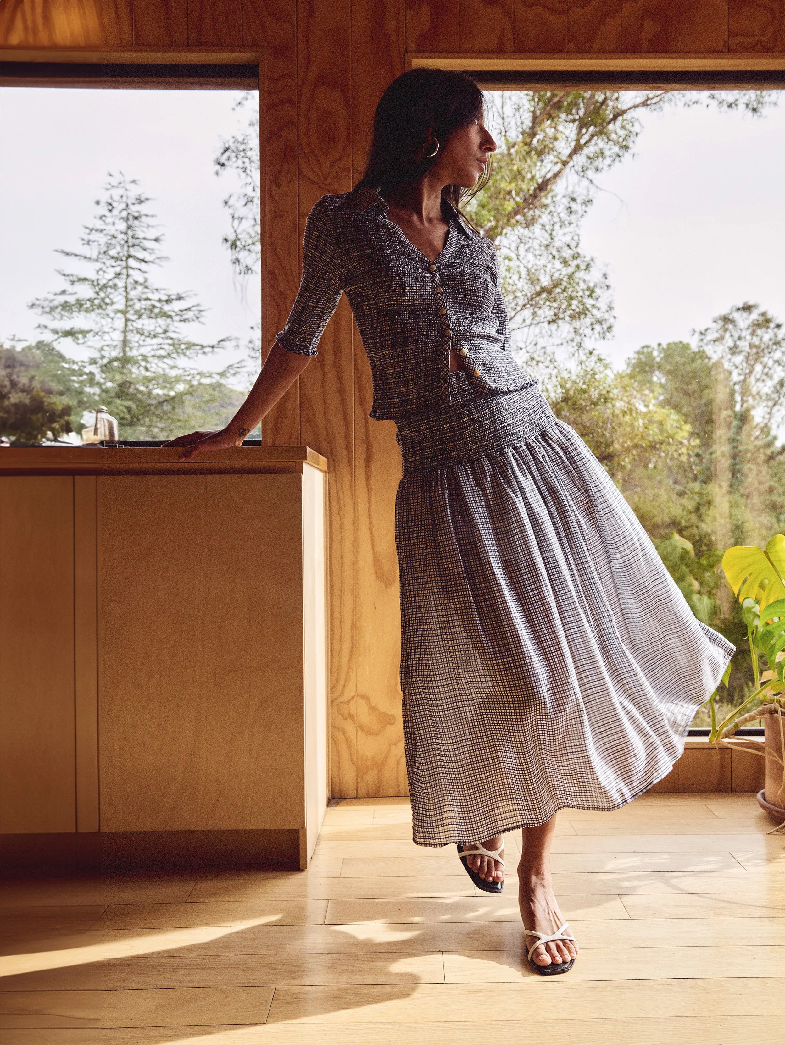 Summer Midi Skirt sold by Nation LTD product image thumbnail 2