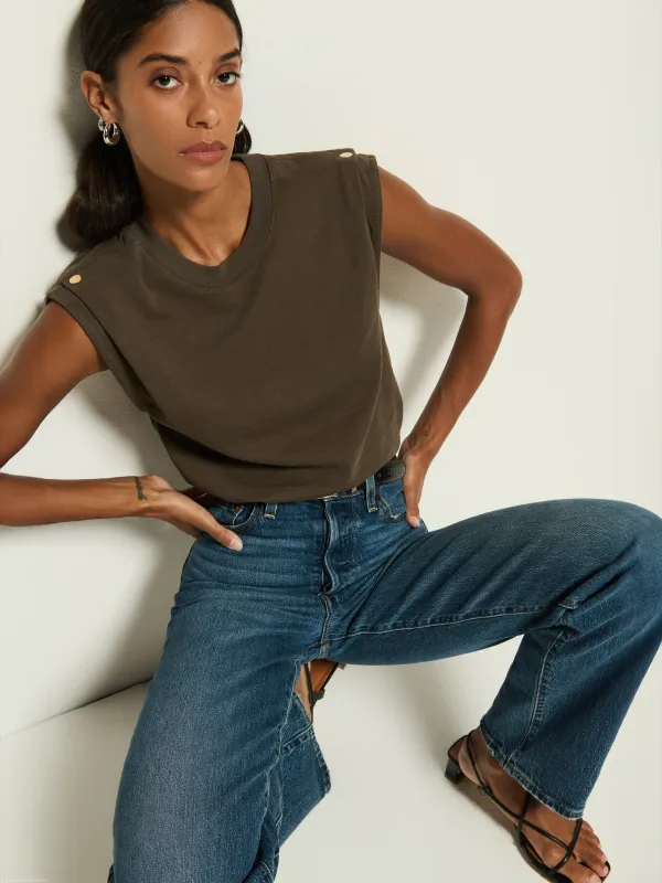 Marina Muscle Tee made by Nation Los Angeles