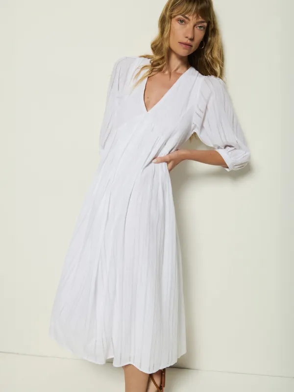 Aya Midi Dress made by Nation Los Angeles