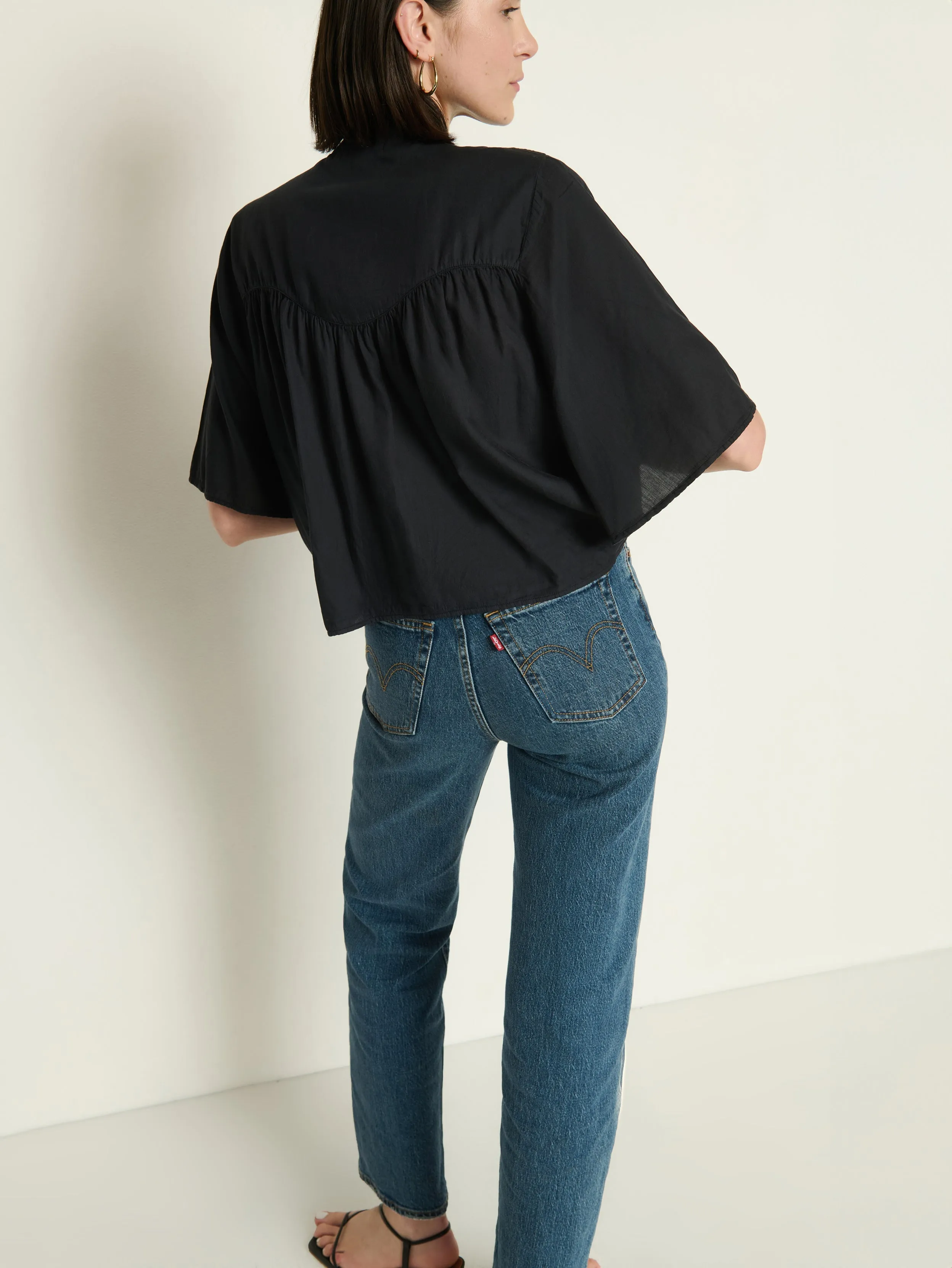 Valerie Tie Neck Top sold by Nation LTD product image thumbnail 2