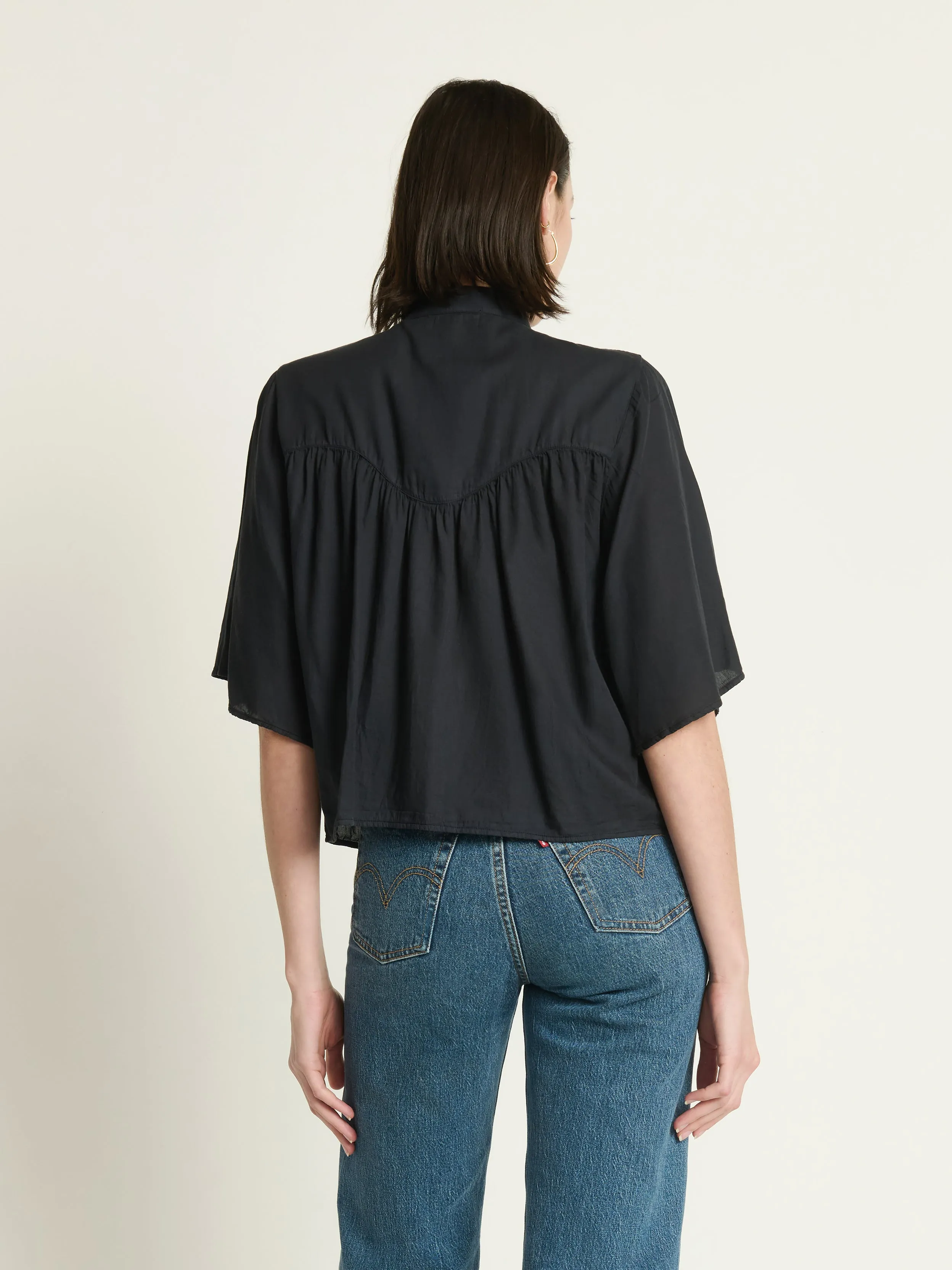Valerie Tie Neck Top sold by Nation LTD product image thumbnail 5