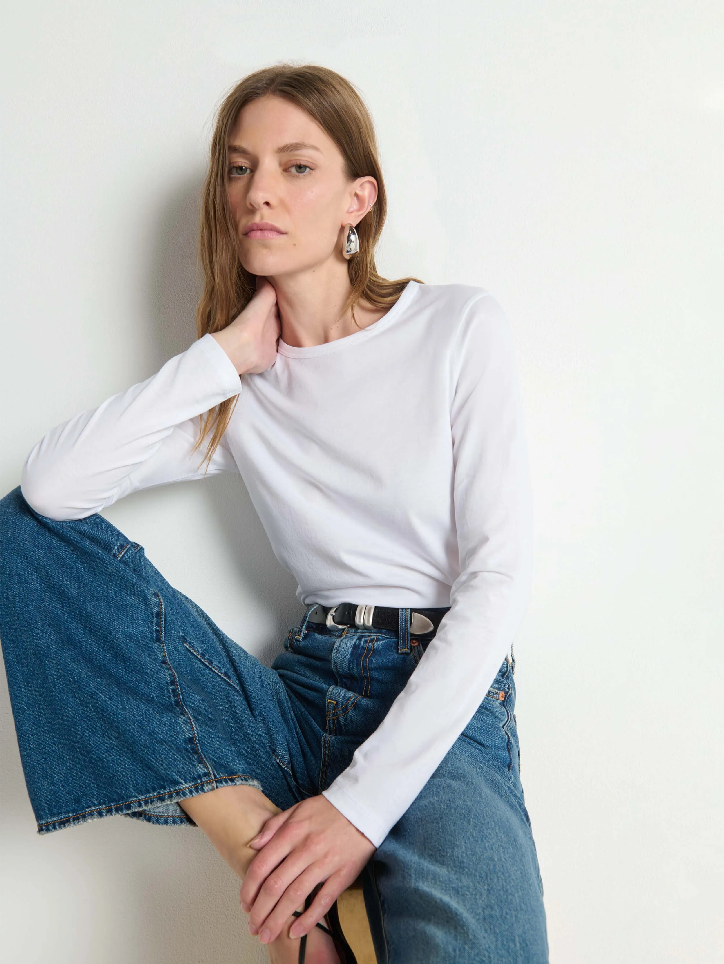Frances Crew Neck Tee sold by Nation LTD