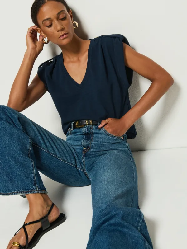 Cooper V-Neck Tank sold by Nation LTD