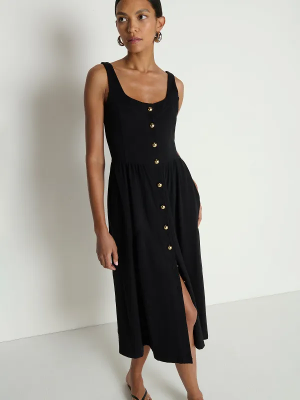 Laurel Midi Dress made by Nation Los Angeles