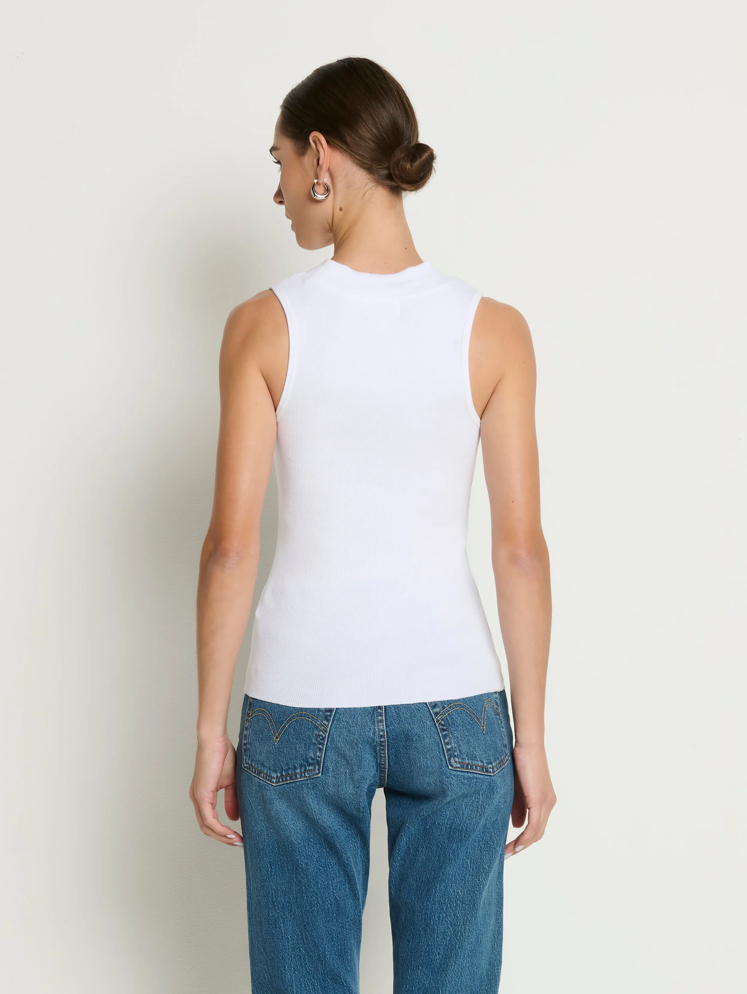 Joan Ribbed Tank sold by Nation LTD product image thumbnail 5