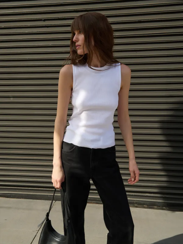 Joan Ribbed Tank made by Nation Los Angeles