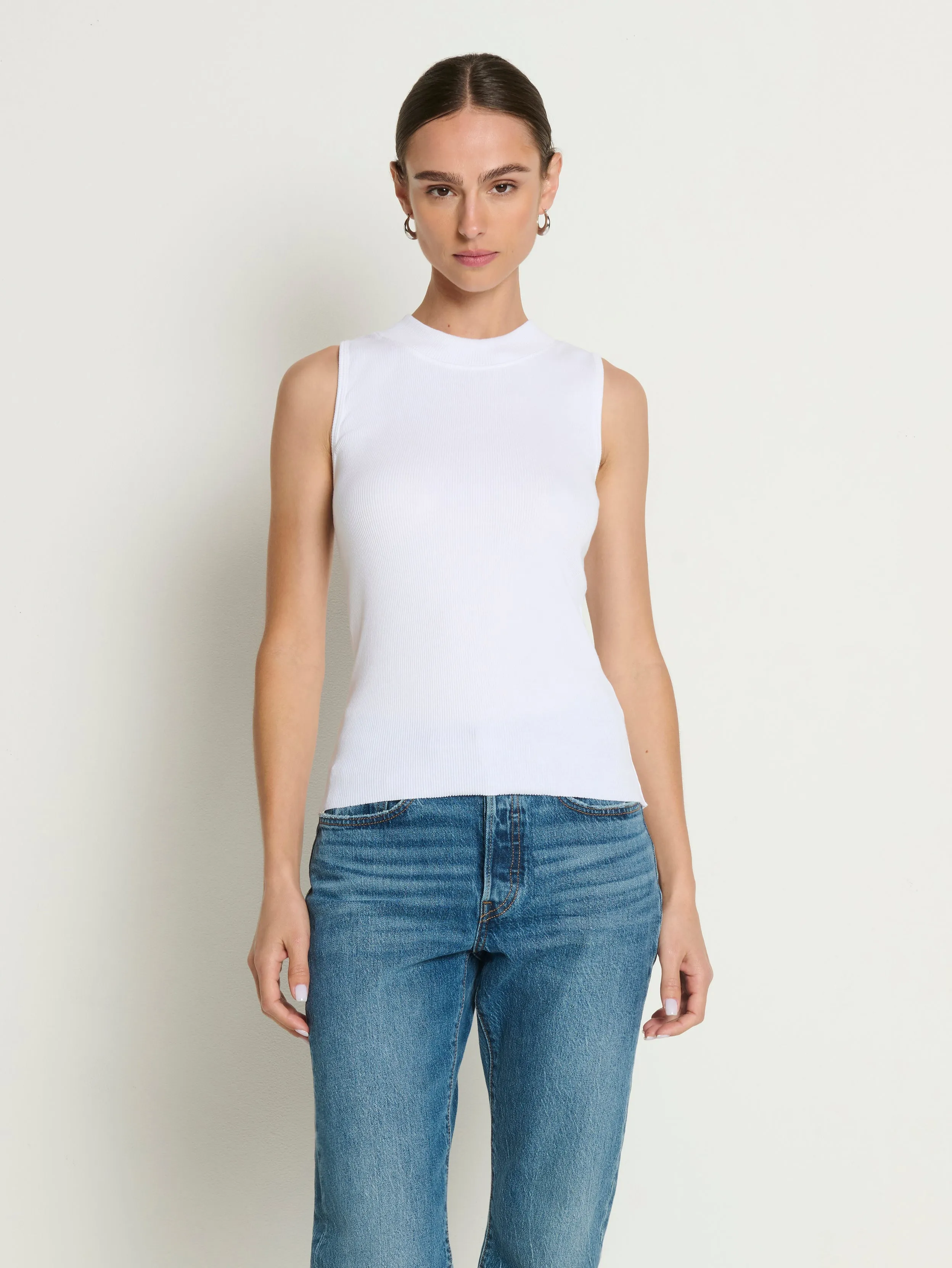 Joan Ribbed Tank sold by Nation LTD product image thumbnail 4
