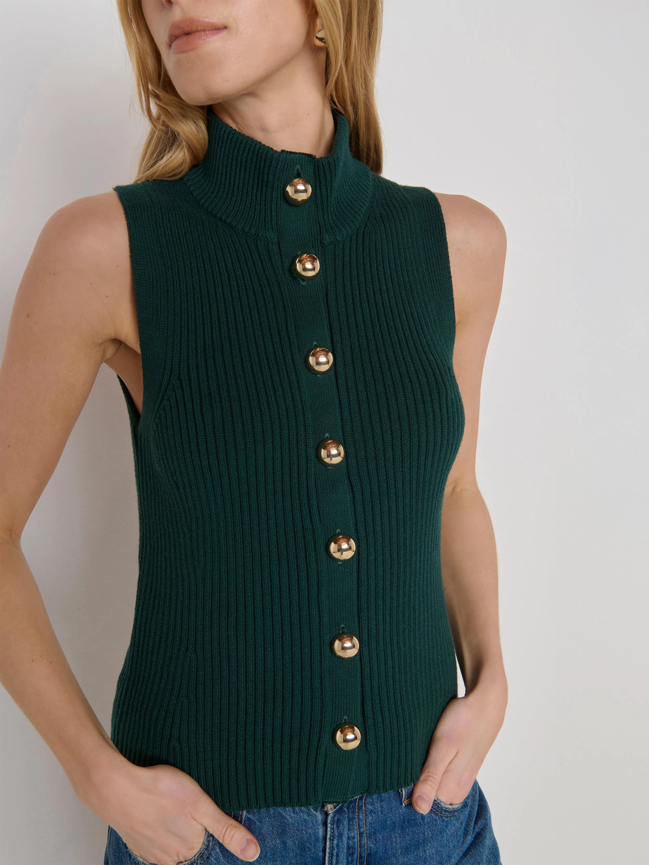 Ira Sweater Vest sold by Nation LTD product image thumbnail 3