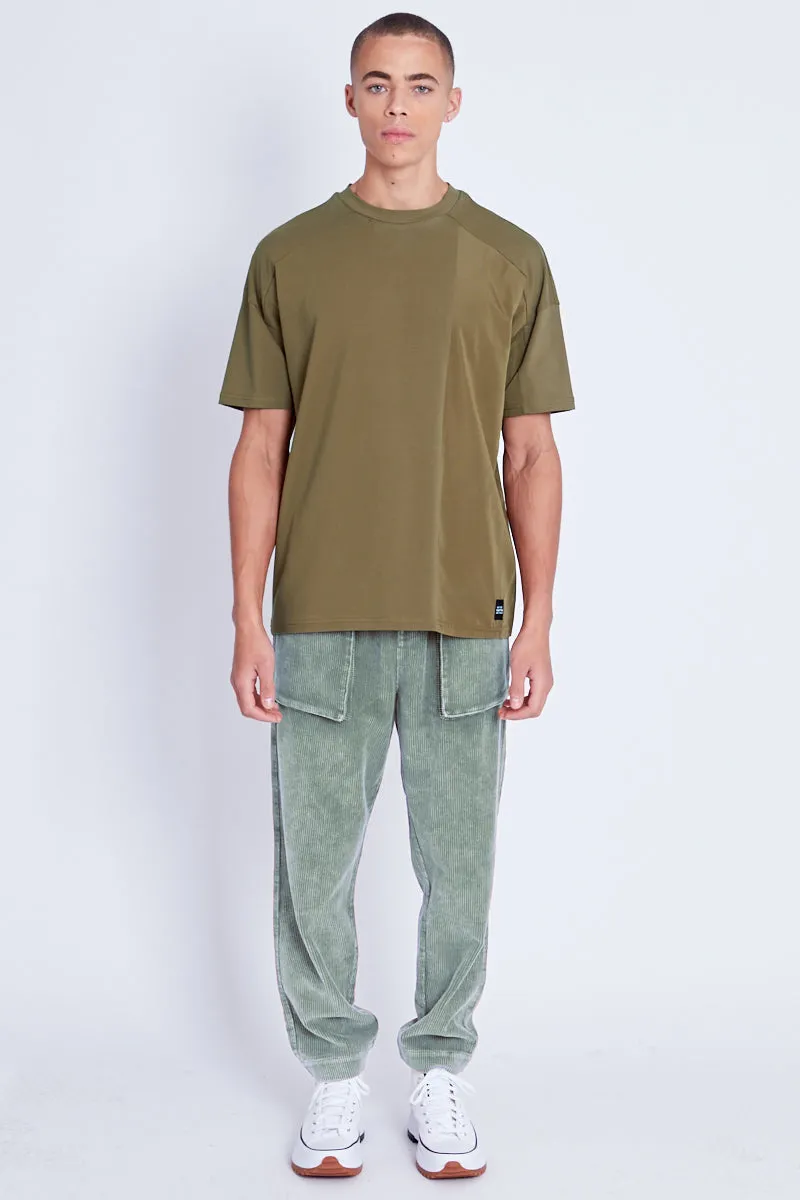 HAMPSON KHAKI T-SHIRT sold by NATIVE YOUTH product image thumbnail 4