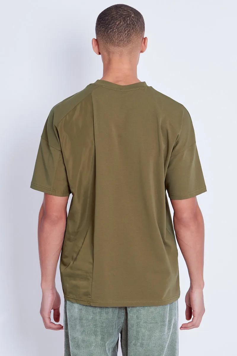 HAMPSON KHAKI T-SHIRT sold by NATIVE YOUTH product image thumbnail 3