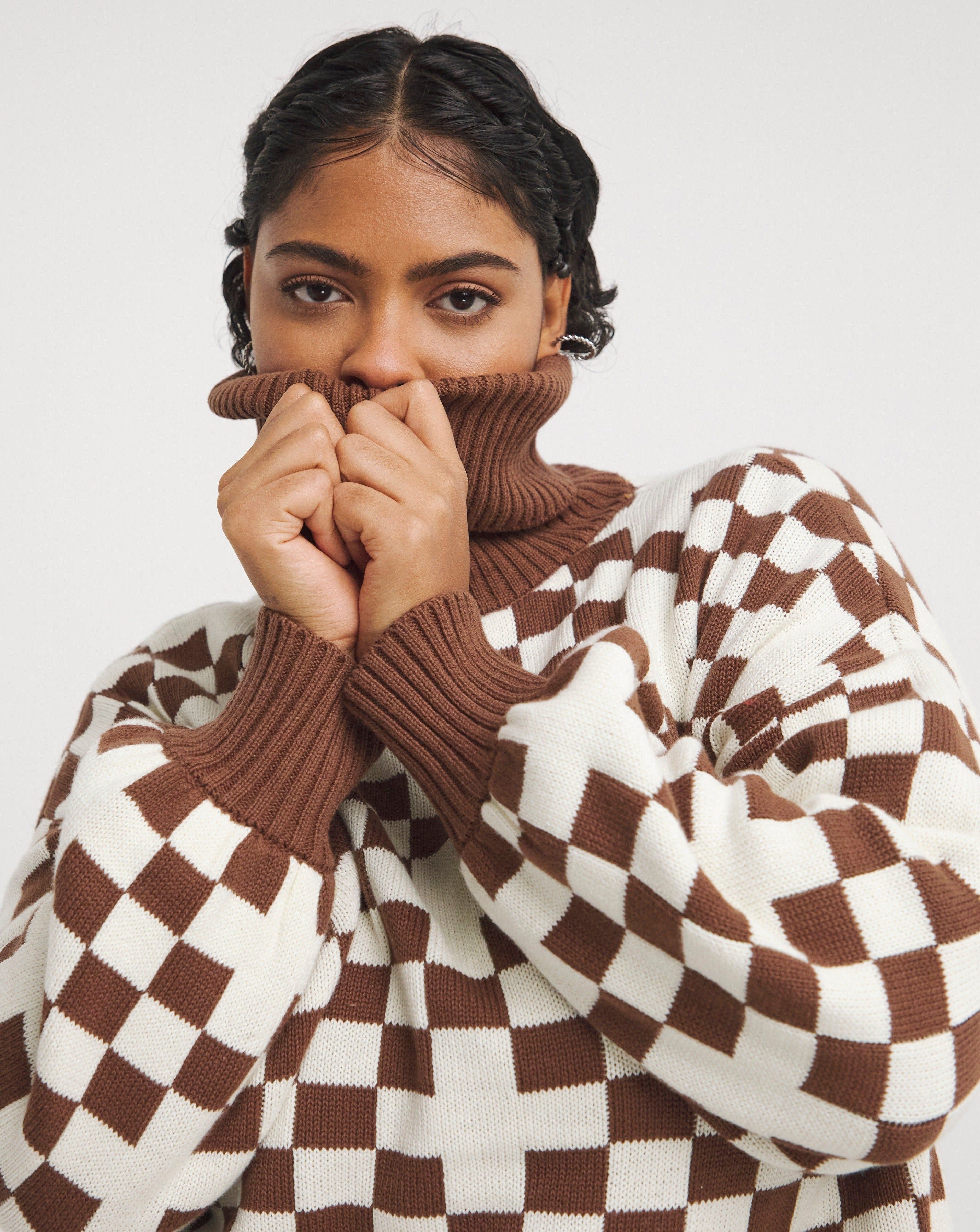 ROCIO KNITTED JUMPER - CURVE sold by NATIVE YOUTH product image thumbnail 2