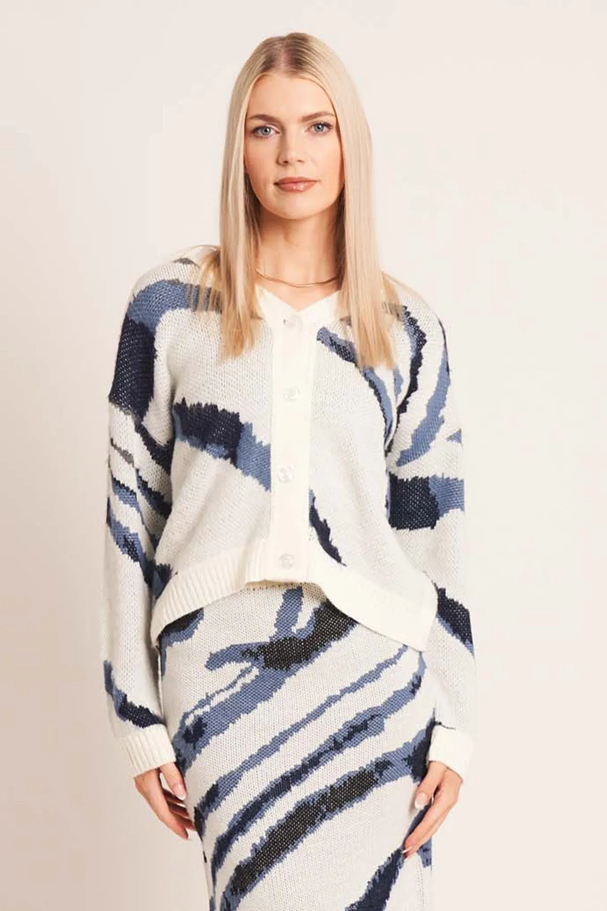 WAVELET KNIT CARDIGAN sold by NATIVE YOUTH