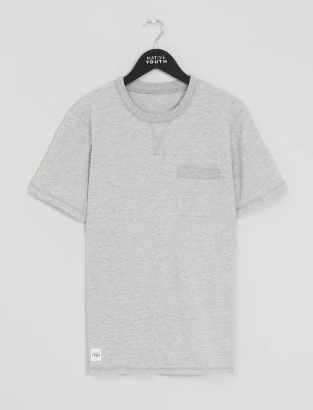 Grey Charmouth Tee sold by NATIVE YOUTH