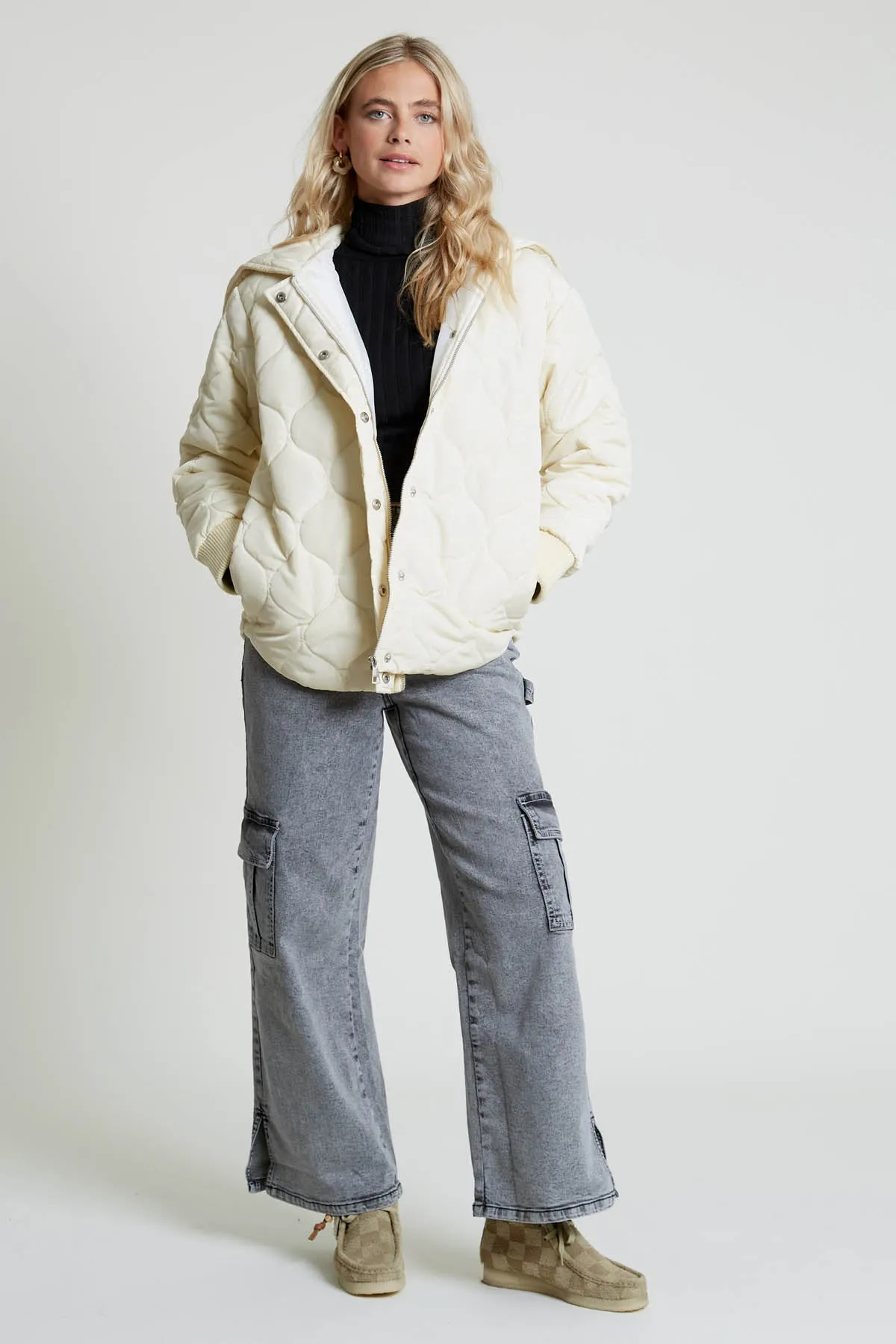 ELISSA PUFFER JACKET sold by NATIVE YOUTH product image thumbnail 3
