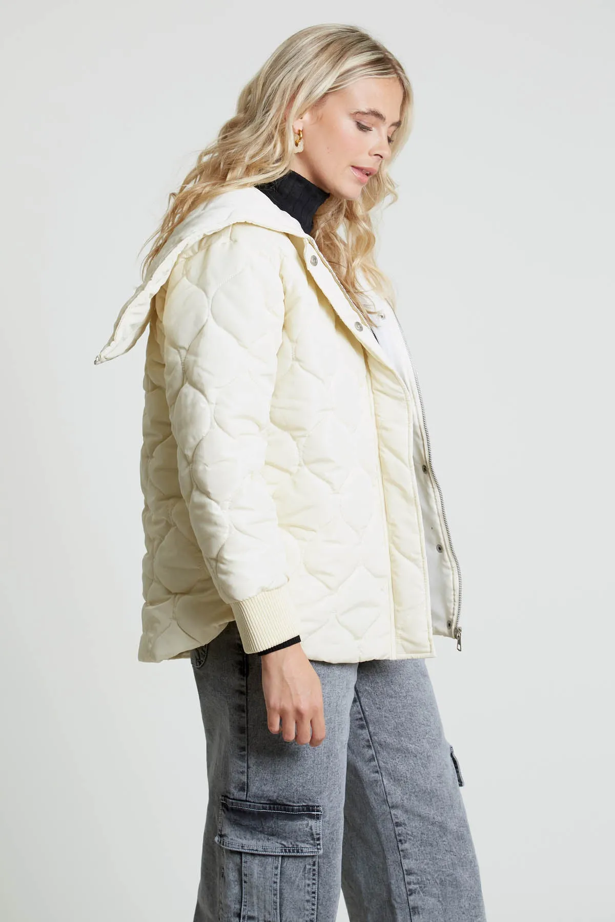 ELISSA PUFFER JACKET sold by NATIVE YOUTH product image thumbnail 4