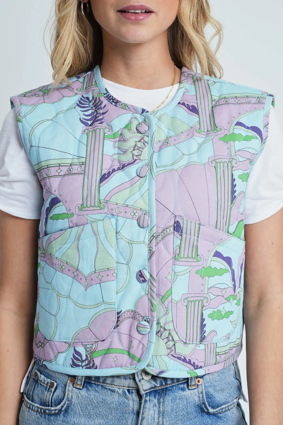 DELPHI GILET sold by NATIVE YOUTH product image thumbnail 3
