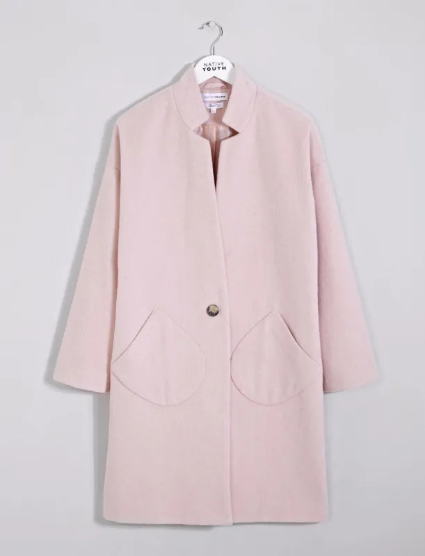 Alba Cocoon Coat sold by NATIVE YOUTH