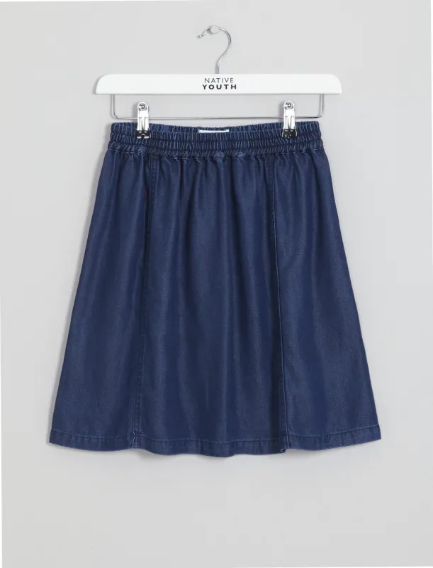 Abstraction Skirt sold by NATIVE YOUTH