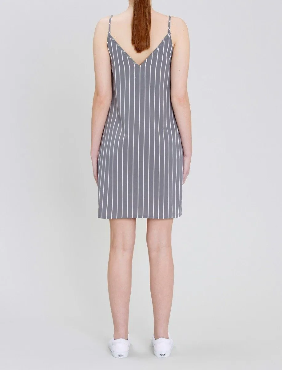 Aya Stripe Slip Dress sold by NATIVE YOUTH product image thumbnail 4