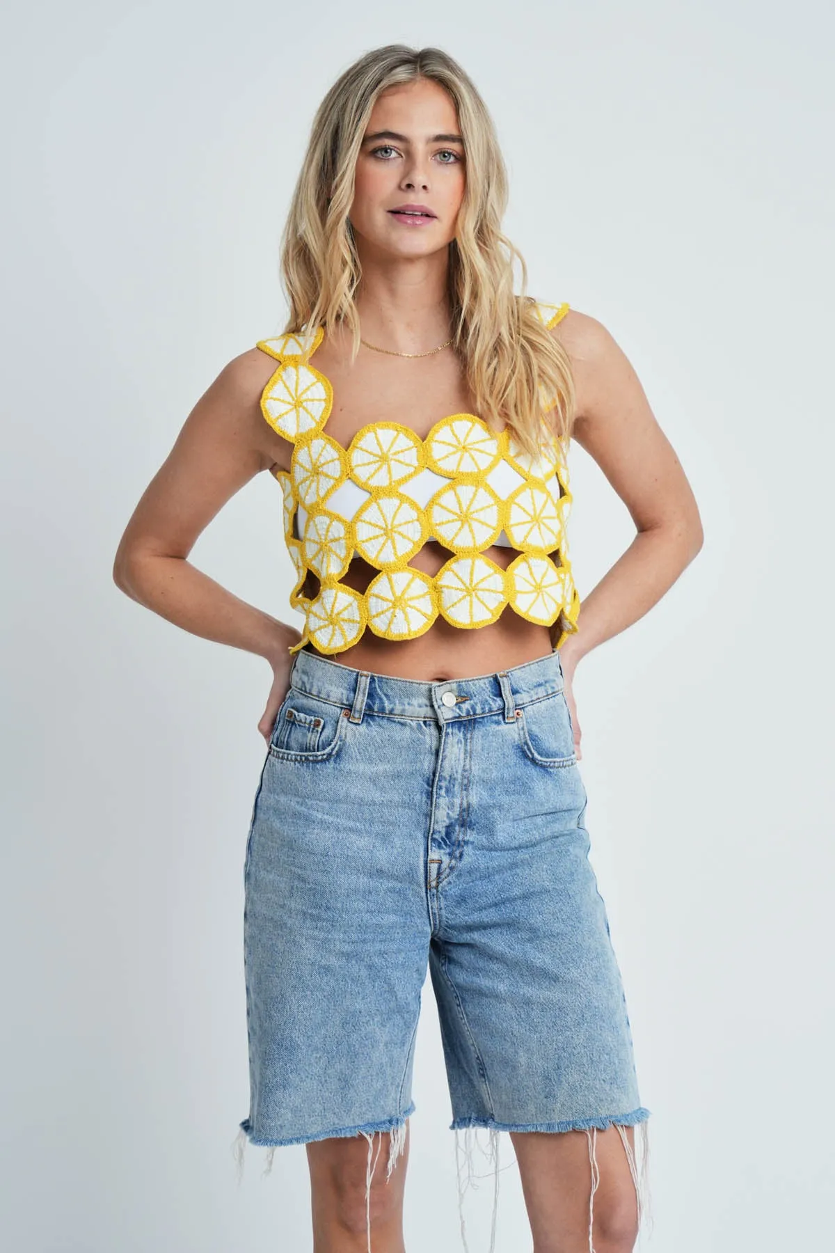 LUCIA CROCHET TOP sold by NATIVE YOUTH product image thumbnail 4