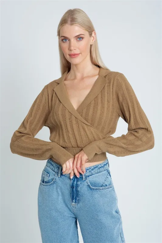 NATALIA KNIT TOP sold by NATIVE YOUTH
