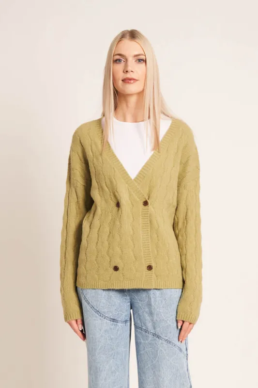 DANAE KNIT CARDIGAN sold by NATIVE YOUTH