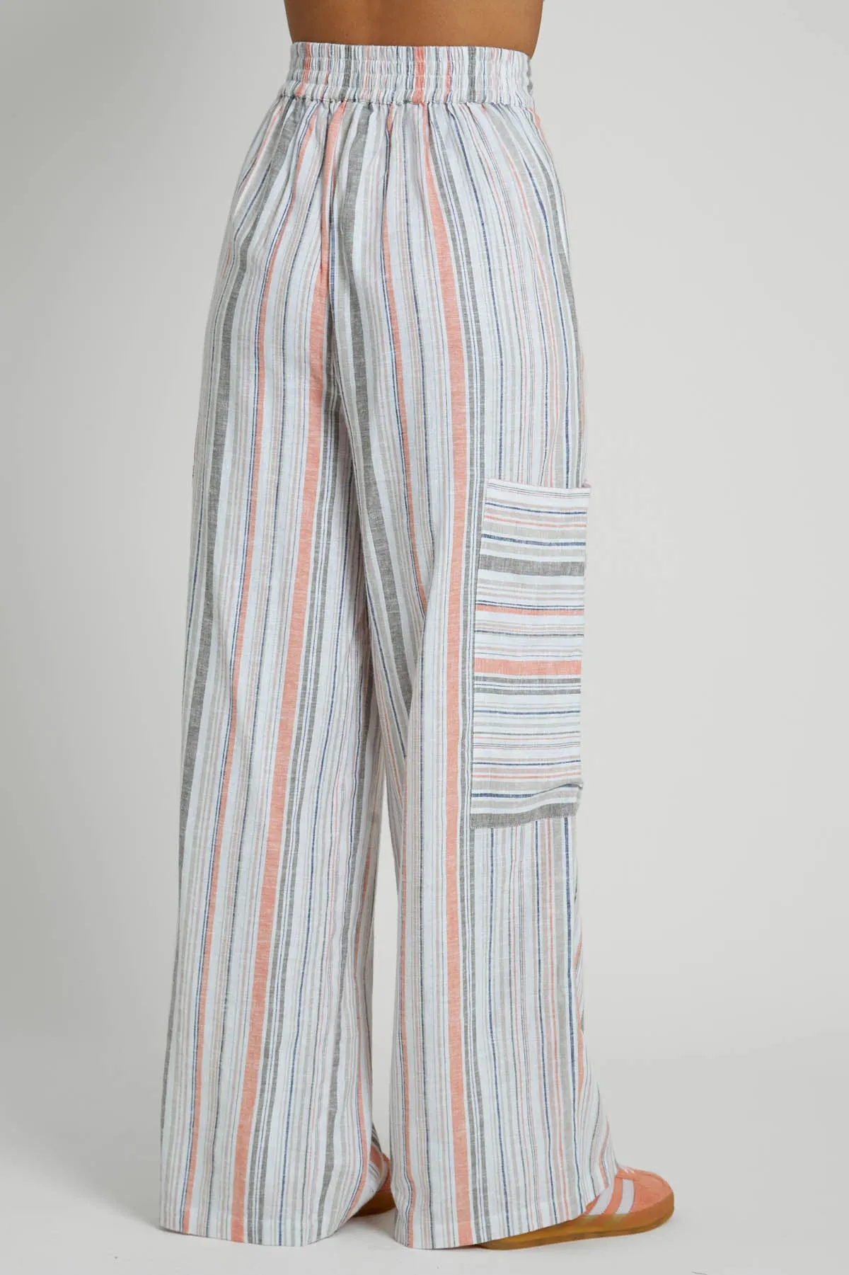 DILIA WIDE LEG TROUSERS sold by NATIVE YOUTH product image thumbnail 3