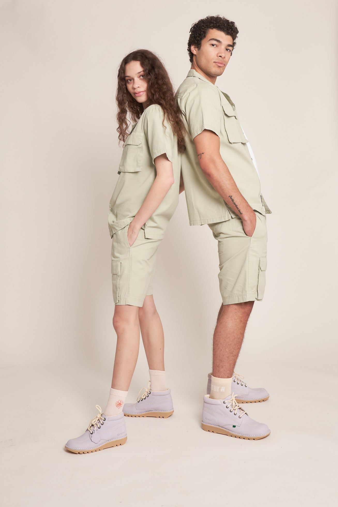 UNISEX HINOKI SHIRT sold by NATIVE YOUTH product image thumbnail 4