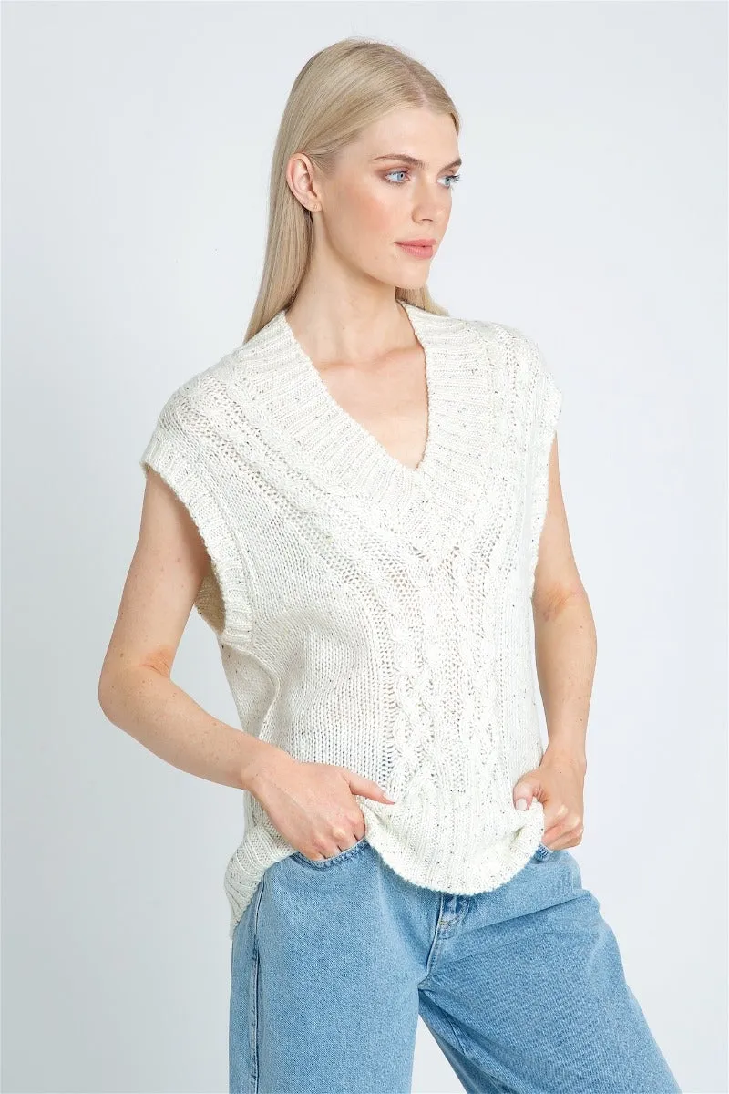 SIENNA KNIT VEST sold by NATIVE YOUTH product image thumbnail 2