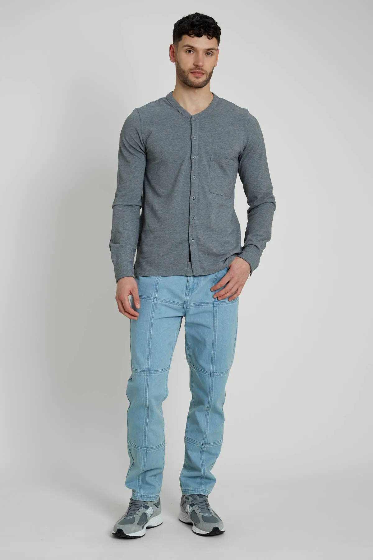 DISTRICT LONG SLEEVE SHIRT sold by NATIVE YOUTH product image thumbnail 3