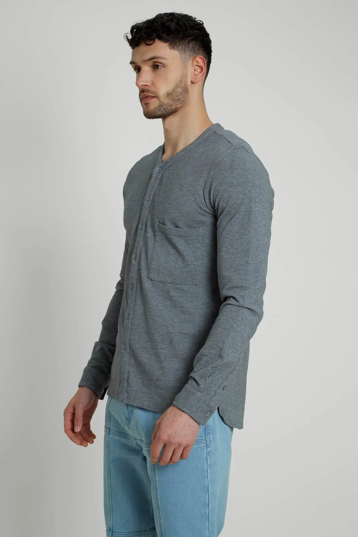 DISTRICT LONG SLEEVE SHIRT sold by NATIVE YOUTH product image thumbnail 2