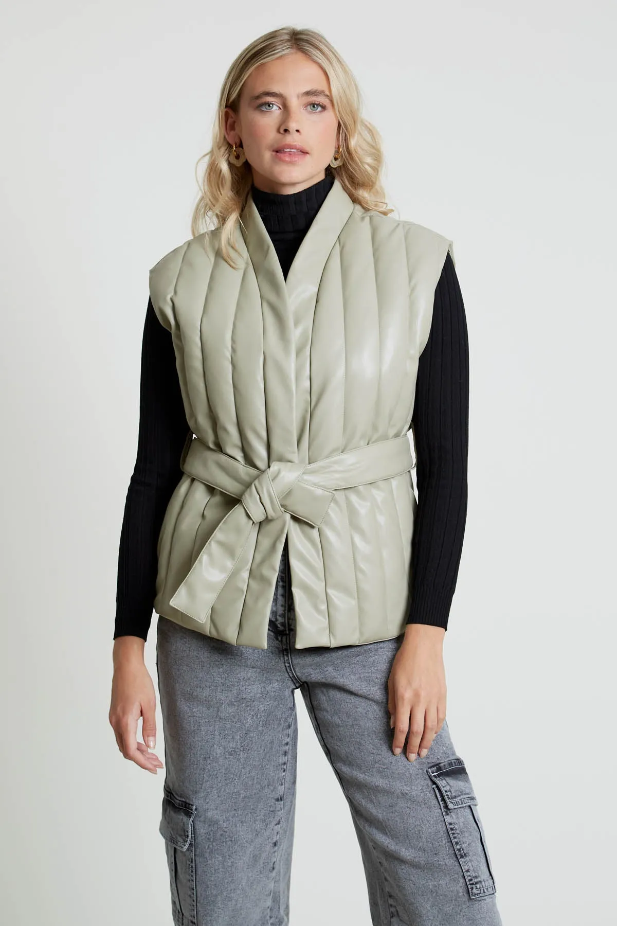 IDA PUFFER GILET sold by NATIVE YOUTH
