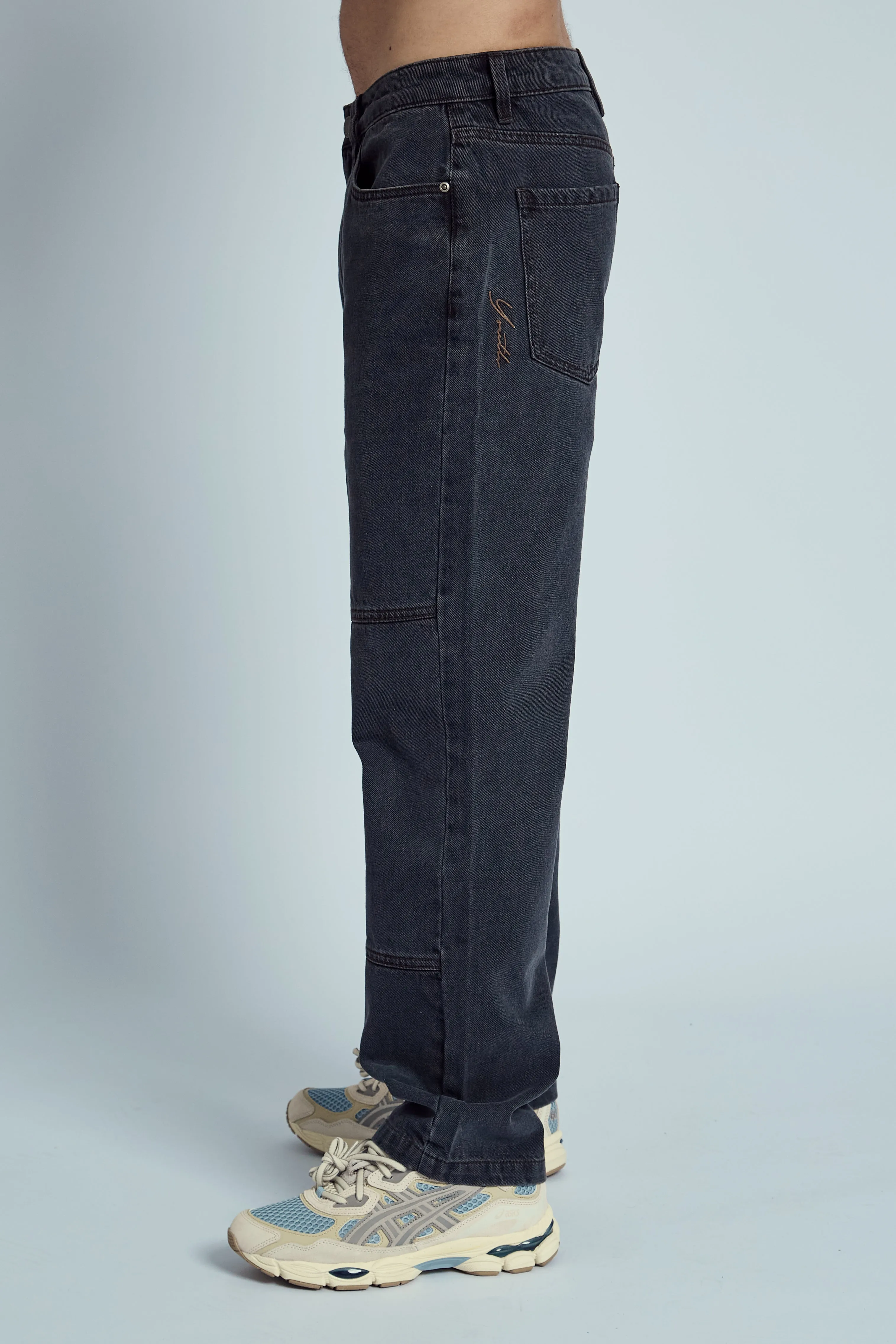 CHYLER STRAIGHT LEG DENIM JEANS sold by NATIVE YOUTH product image thumbnail 4