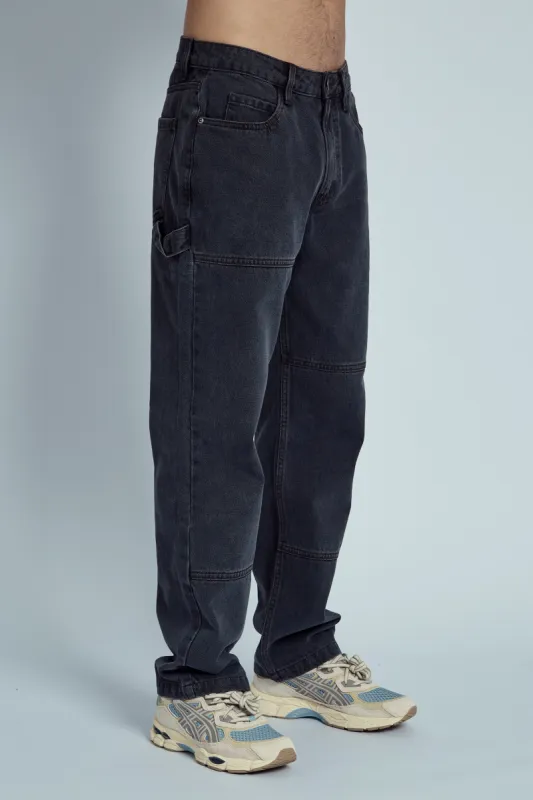 CHYLER STRAIGHT LEG DENIM JEANS sold by NATIVE YOUTH