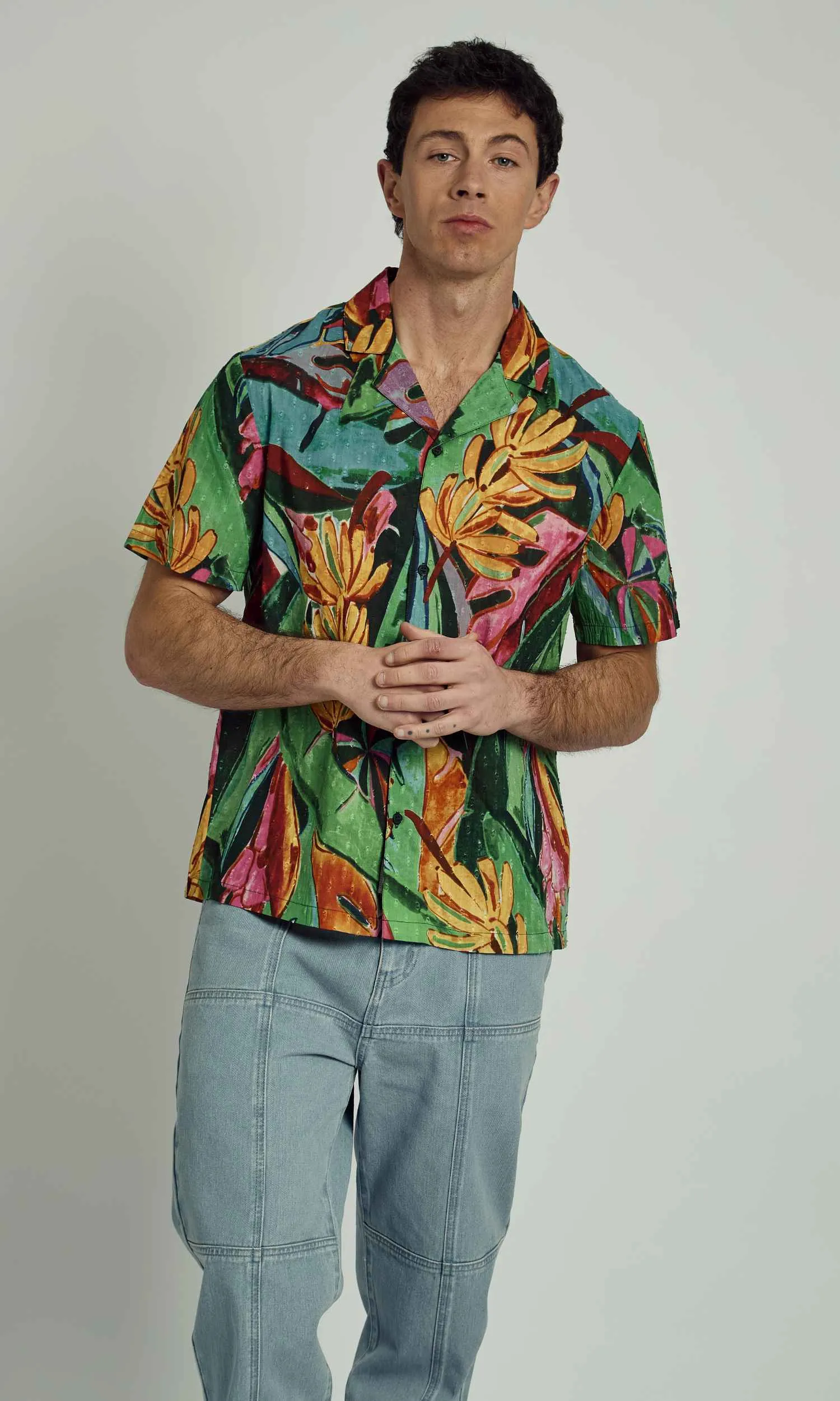 JAMISON PRINTED SHIRT sold by NATIVE YOUTH